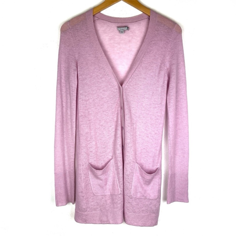 Calypso St Barth Lavender Cardigan Sweater